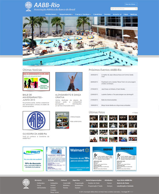 AABB-RIO | Últimos Trabalhos | INFRONT - Informatização Empresarial